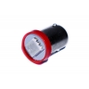 Светодиодная лампа AllLight T 8.5  1 диод 5050 BA9S 12V 0.45W RED