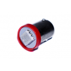 Светодиодная лампа AllLight T 8.5  1 диод 5050 BA9S 12V 0.45W RED